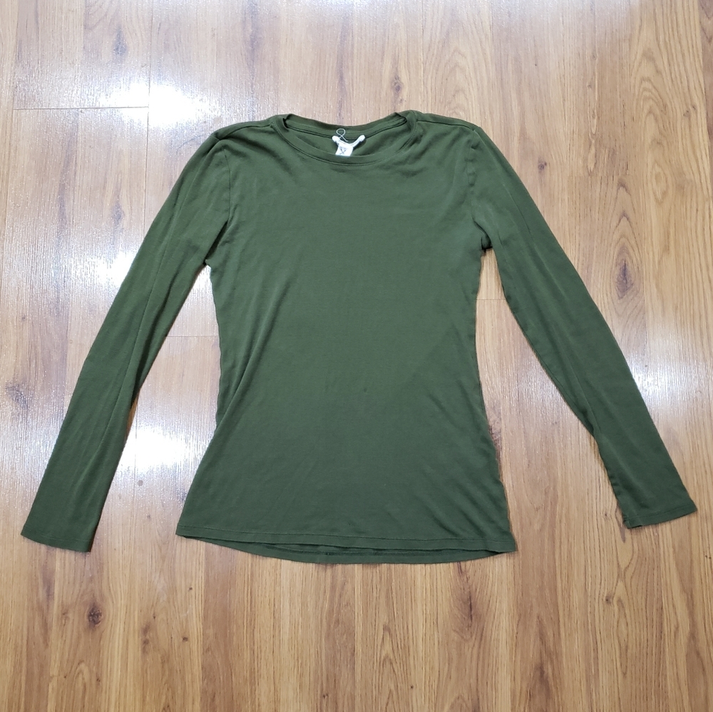 Forever 21 green long-sleeve!